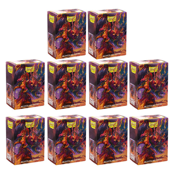 Dragon Shield Sleeves Standard Matte The Fallen 100 Ct 10 Pack ATMDSH12107K2
