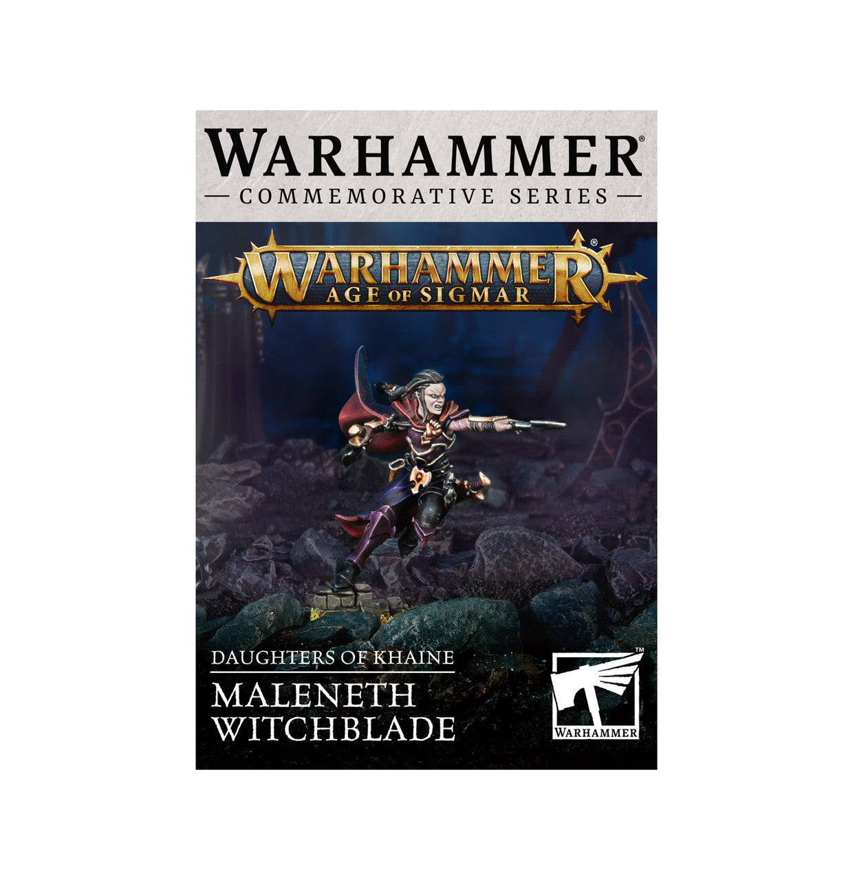 Games Workshop Warhammer Age Of Sigmar Daughters Of Khaine Maleneth Witchblade Plastic Box 85-64