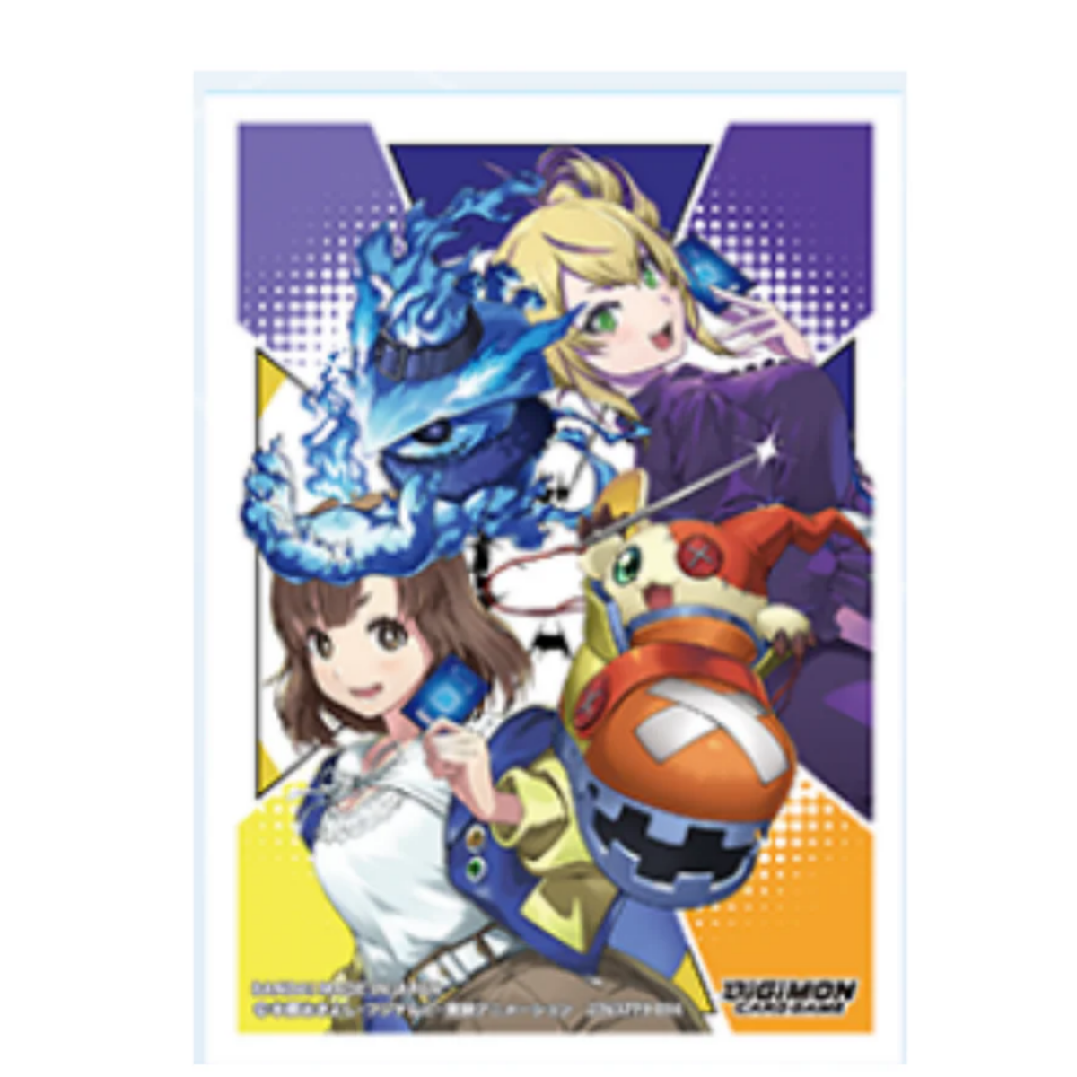 Digimon TCG Official Sleevess 2025 Set 1 Arisa & Violet BAN9048571-ArisaViolet