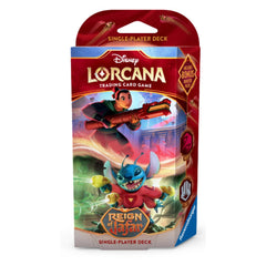 Disney Lorcana TCG Reign of Jafar Starter Deck Ruby / Steel Single Pack DSNYLOR8-SD-A