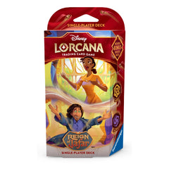 Disney Lorcana TCG Reign of Jafar Starter Deck Amber/Amethyst Single Pack DSNYLOR8-SD-B