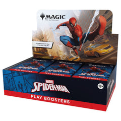 Magic the Gathering CCG Universes Beyond Marvel Spider Man Play Booster Display (30) MTG-MARVEL-PB