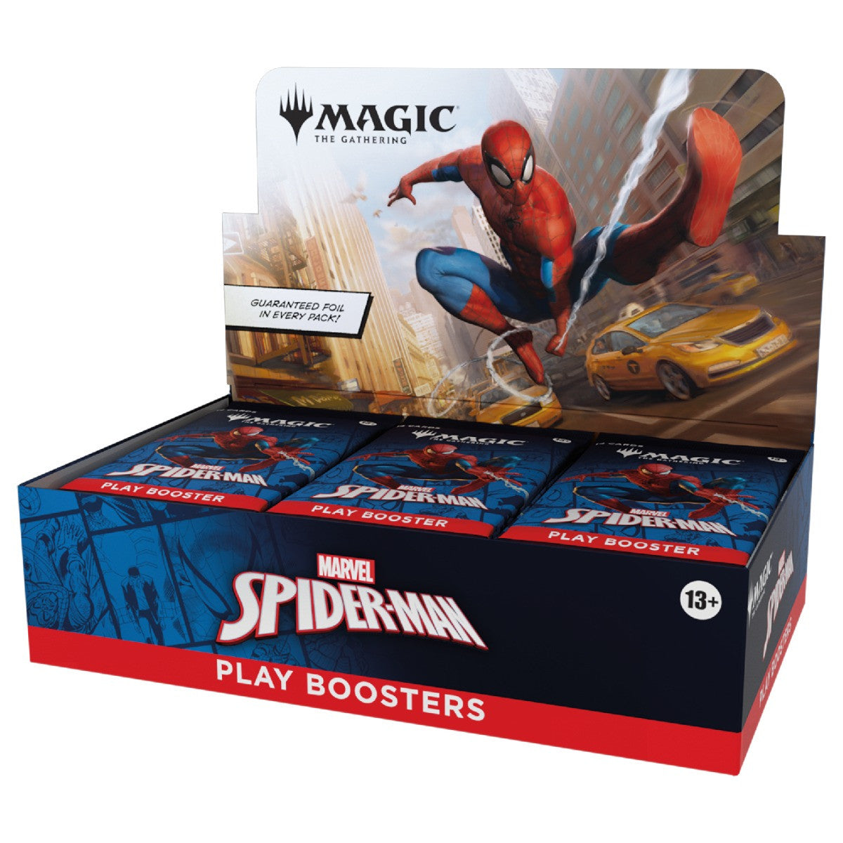 Magic the Gathering CCG Universes Beyond Marvel Spider Man Play Booster Display (30) MTG-MARVEL-PB