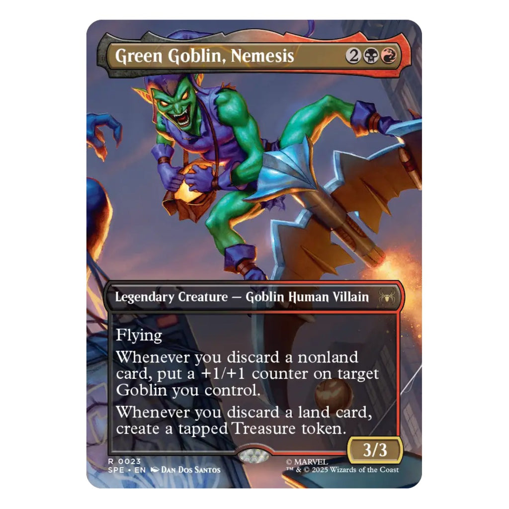 Magic the Gathering CCG Universes Beyond Marvel Spiderman Scene Box