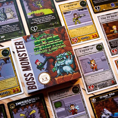 Brotherwise Games Boss Monster Crash Landing ExpansionSci-Fi Twist for the Boss Monster Series BGM011