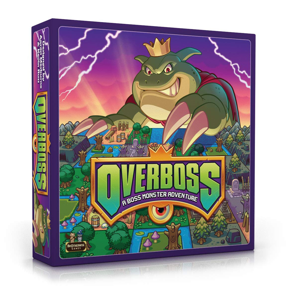 Brotherwise Games Overboss A Boss Monster Adventure Purple Medium BGM245