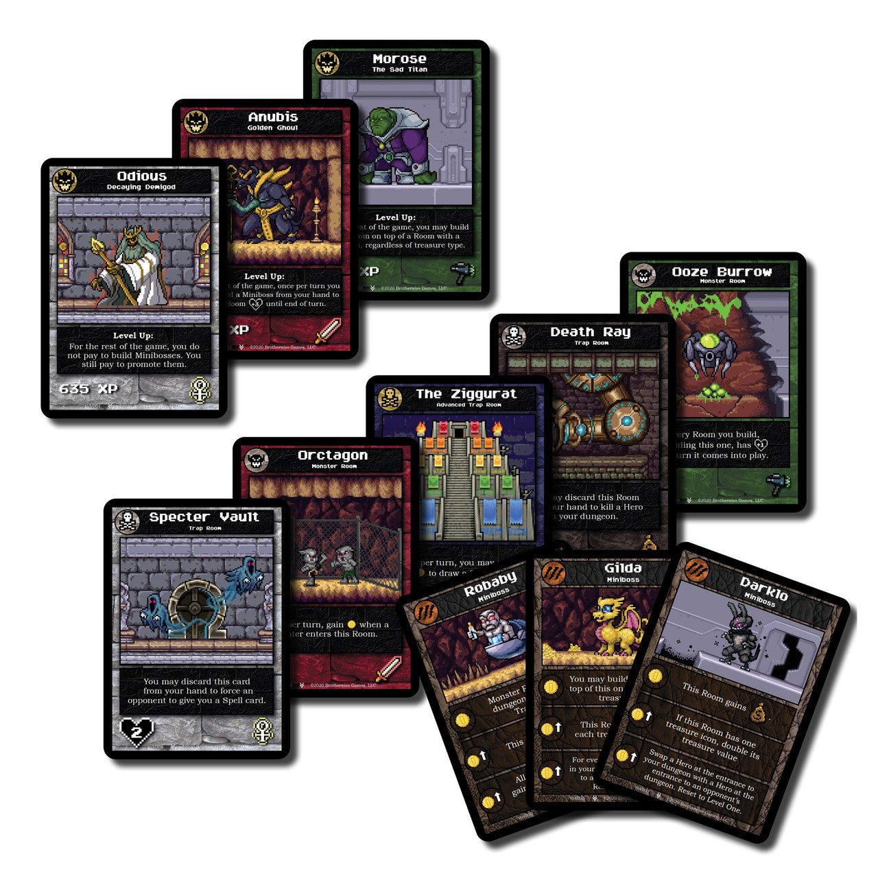 Brotherwise Games Boss Monster Vault of Villains ExpansionAdd-On Set with New Cards & Villains BGM252