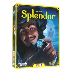 Asmodee Splendor Board Game Base Game Family Board Game Board Game for Adults and Family Strategy Game Ages 10+ 2 to 4 players Average Playtime 30 minutes Made by Space Cowboys ASM-SPL01