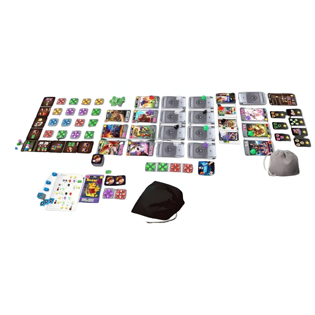 Arcane Wonders Video Game Champion Strategy Board GameCompetitive 16-Bit Nostalgia Battle for 2â€“5 PlayersTactical Multiplayer Fun AWGDTE18VGC