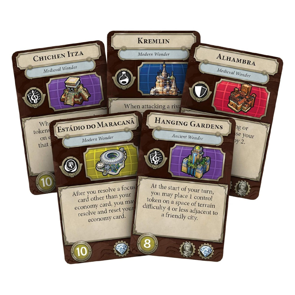 Fantasy Flight Games Civilization A New Dawn Board Game Tactical Strategy Game Adults Teens Ages 14 Plus 2 to 4 Players Avg Playtime 1 to 2 Hours CIV01