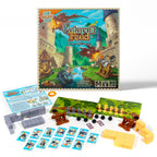 Vesuvius Media Catapult Feud Second Edition The Ultimate 2-Player Family Board Game for Fun, Strategy, and Dexterity CK23