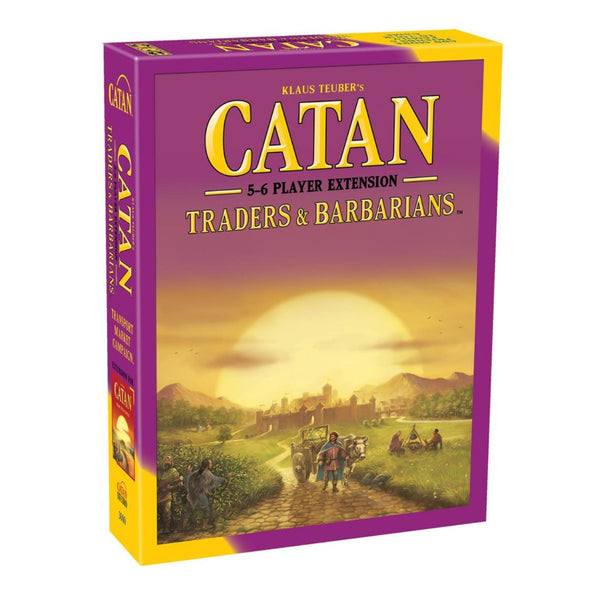 Catan Traders and Barbarians Board Game Extension for Adults and Family for Ages 12+ for 5 to 6 Players Average Playtime 90 Minutes CN3080