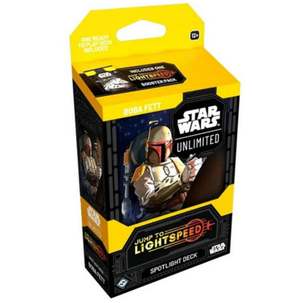 Star Wars Unlimited Jump to Lightspeed Spotlight Deck Boba Fett