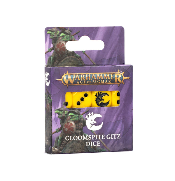 Games Workshop Warhammer Age Of Sigmar Gloomspite Gitz Dice set 89-77