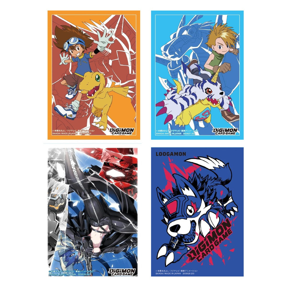Digimon TCG Official Sleevess 2023 Set 2 Random Selection Single Pack BAN9038771-1P