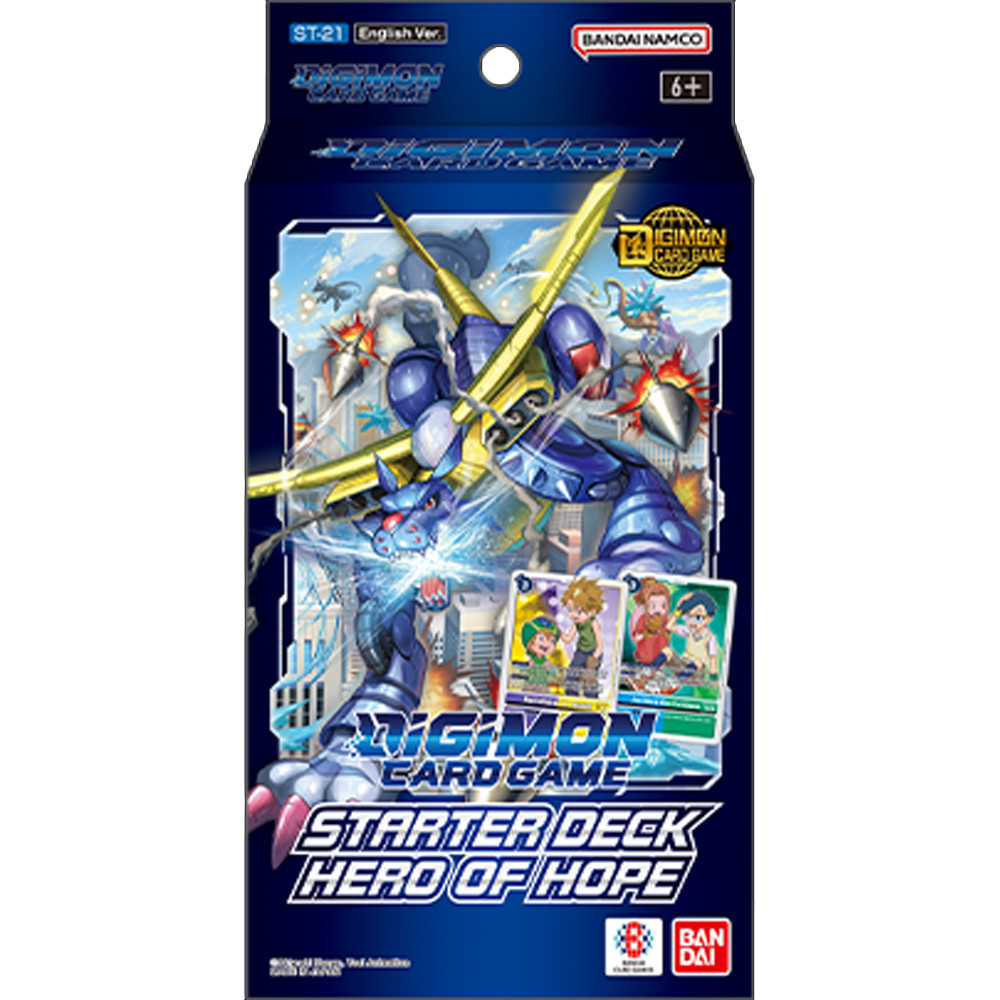 Digimon TCG Hero of Hope Starter Deck (ST21) Single Pack BAN2780470-1P