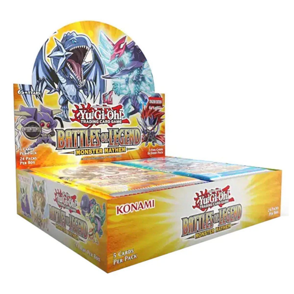 Yu-Gi-Oh TCG Battles of Legend Monster Mayhem Booster Display (24) KON86787