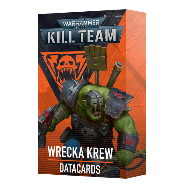 Games Workshop Warhammer 40K Orks Kill Team Datacards Wrecka Krew English 103-95