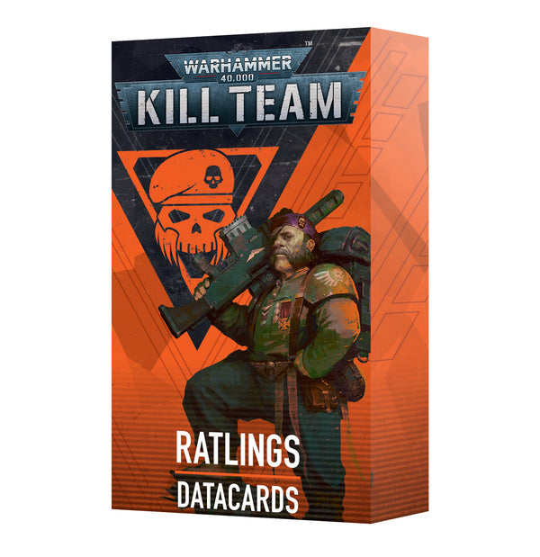 Games Workshop Warhammer 40K Astra Militarum Kill Team Datacards Ratlings English 103-96