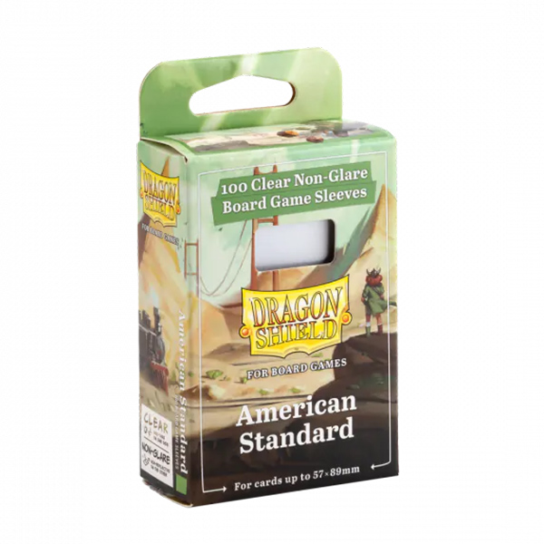 Dragon Shield Sleeves Board Game Sleeves American Standard 100 CT ATMDSH60203