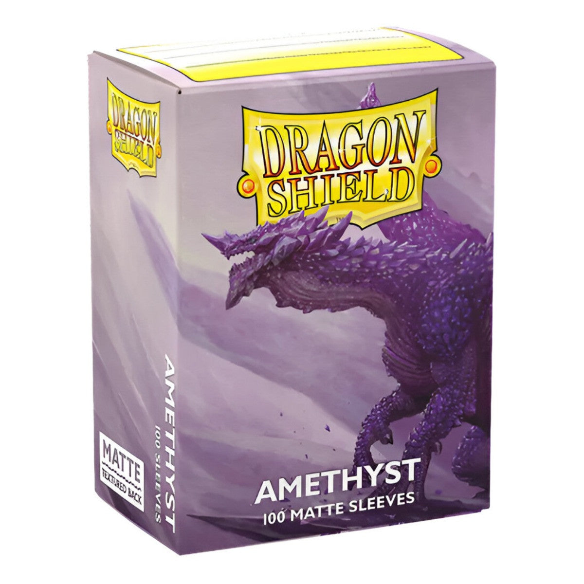 Dragon Shield Sleeves Standard Size Matte Amethyst 100 Ct 5 Packs ATMDSH11060K2