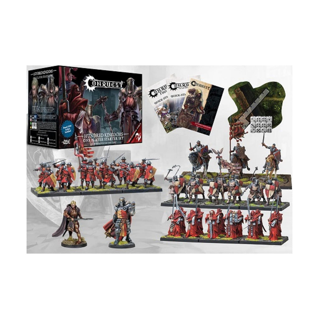 Para Bellum Games Conquest Hundred Kingdoms 2025 Supercharged Starter Set PBW6104