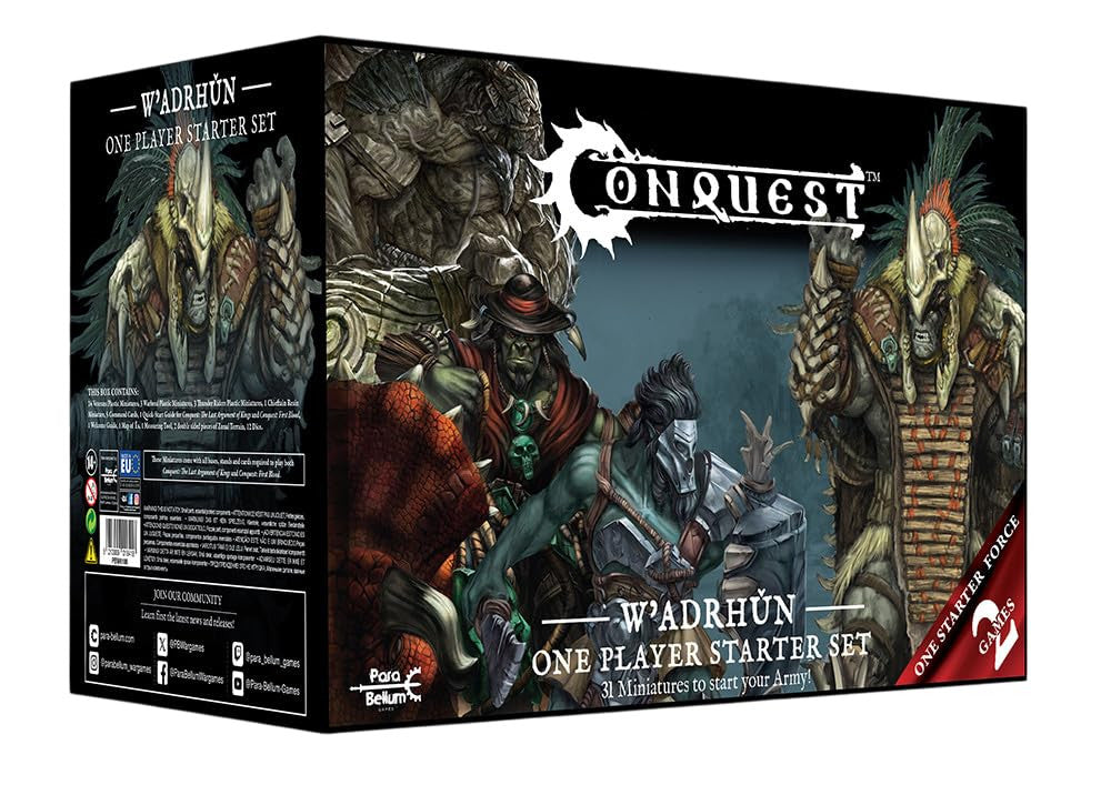 Para Bellum Games Wadrhun Conquest 2025 Supercharged Starter Set PBW6108