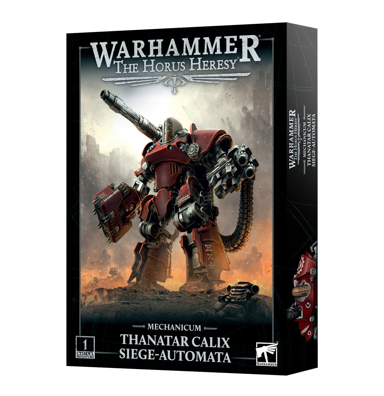 Games Workshop Horus Heresy Mechanicum Thanatar Calix Siege Automata Plastic Box 31-113