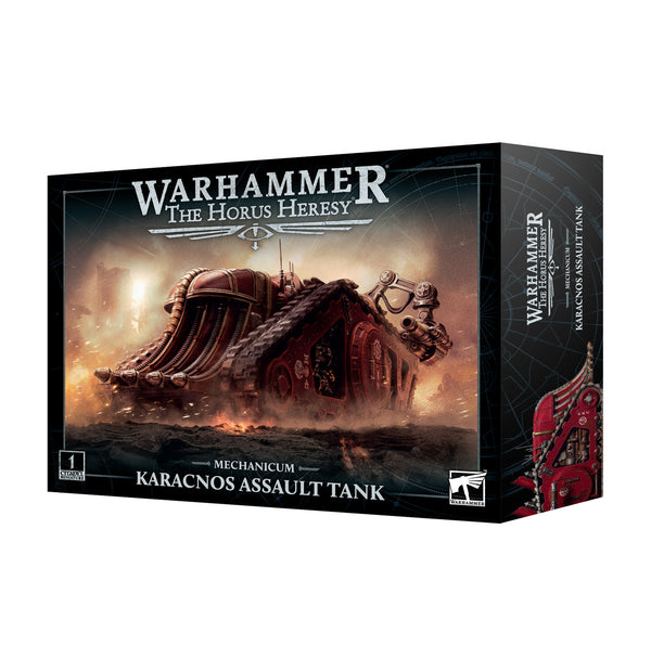 Games Workshop Horus Heresy Mechanicum Karacnos Assault Tank Plastic Box 31-114