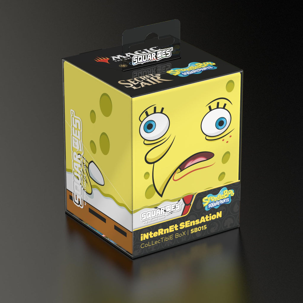 Ultimate Guard Squaroes Magic The Gathering Secret Lair X Spongebob Squarepants Internet Sensation (SB015) SQR100126