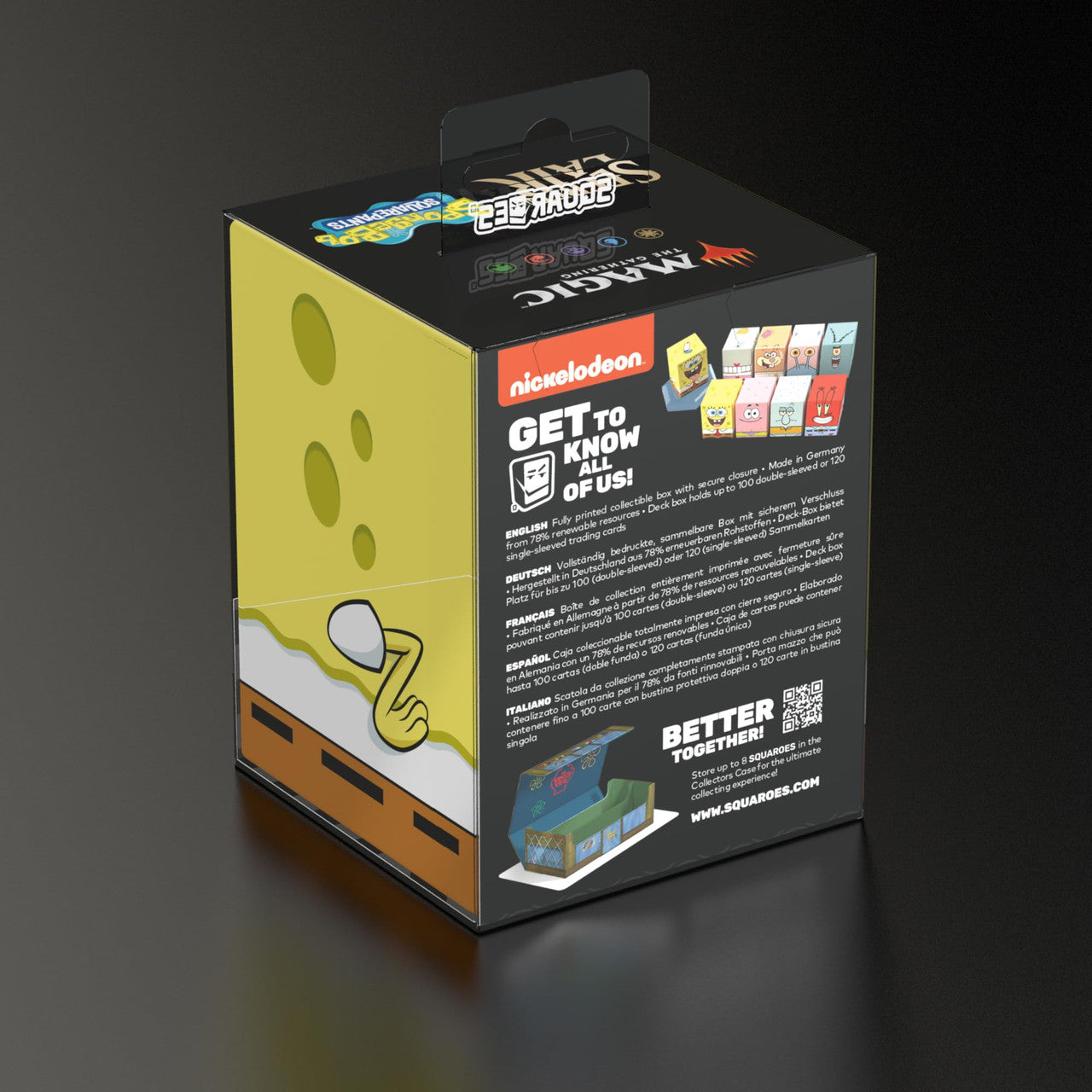 Ultimate Guard Squaroes Magic The Gathering Secret Lair X Spongebob Squarepants Internet Sensation (SB015) SQR100126
