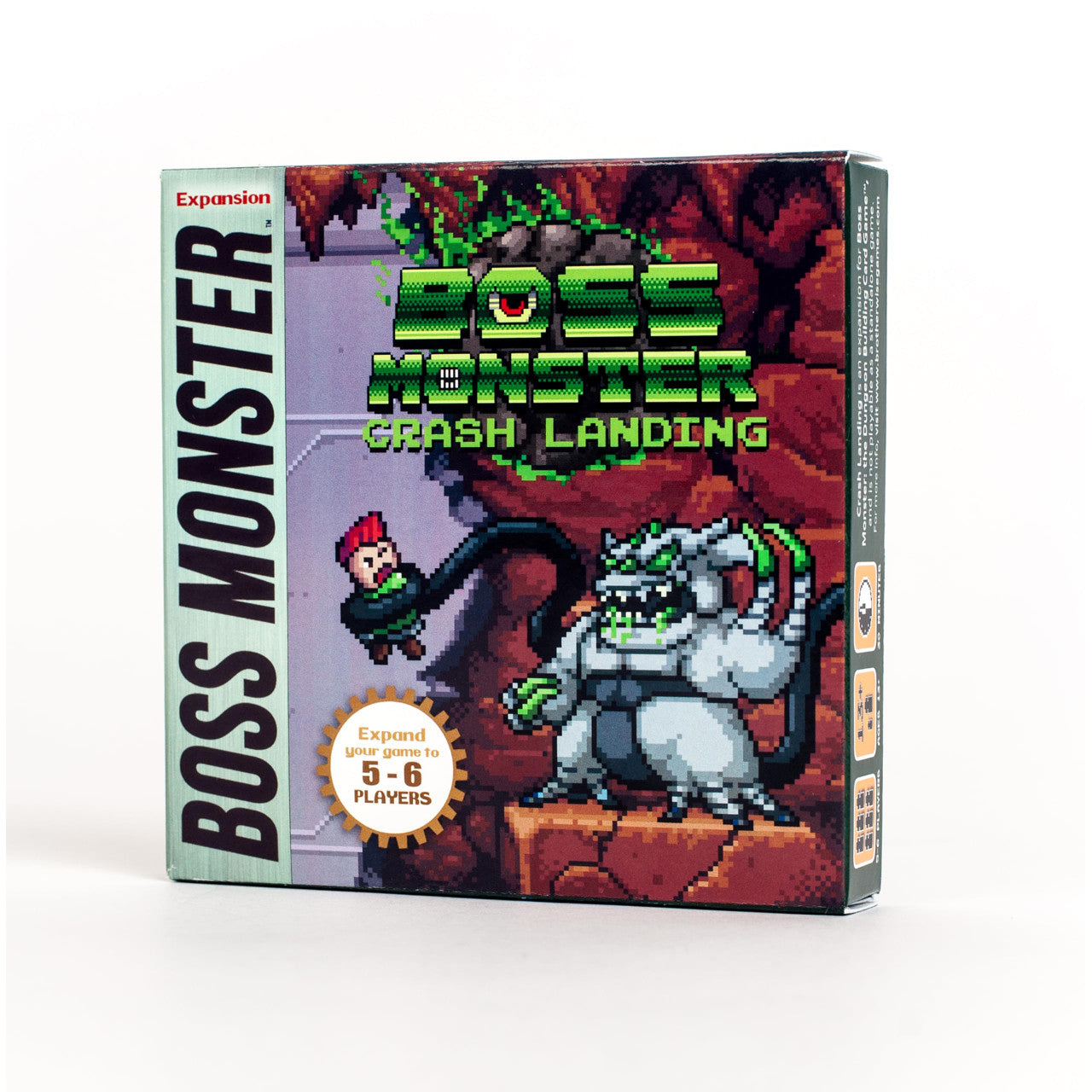 Brotherwise Games Boss Monster Crash Landing ExpansionSci-Fi Twist for the Boss Monster Series BGM011