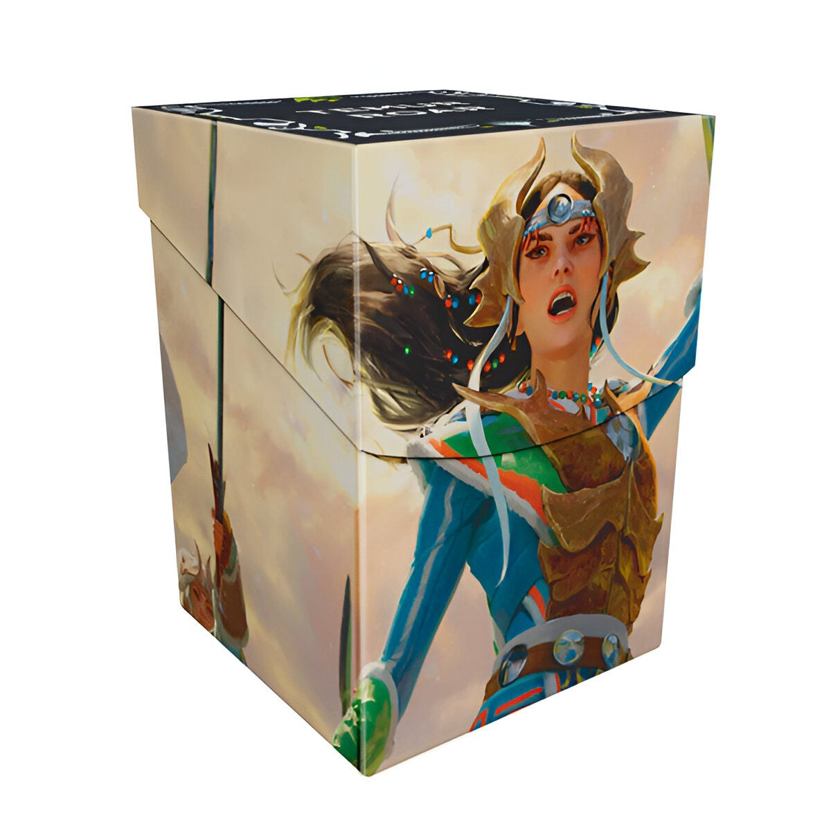 Ultrapro Magic The Gathering CCG Tarkir Dragonstorm Eshki Temur's Roar / Ureni of the Unwritten Deckbox Pro 100+ - UPR38806
