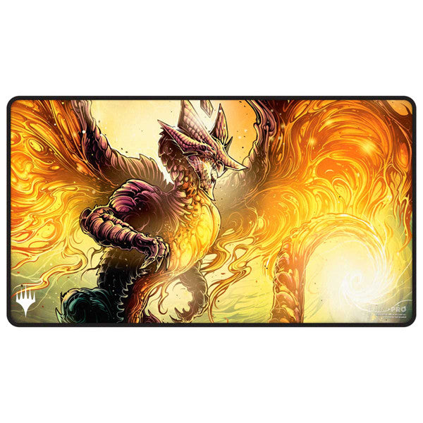 Ultra Pro Magic The Gathering CCG Black Stitched Tarkir Dragonstorm Betor Kin to All Playmat - UPR38849