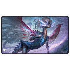 Ultra Pro Magic The Gathering CCG Black Stitched Tarkir Dragonstorm Shiko Paragon of the Way Playmat - UPR38850