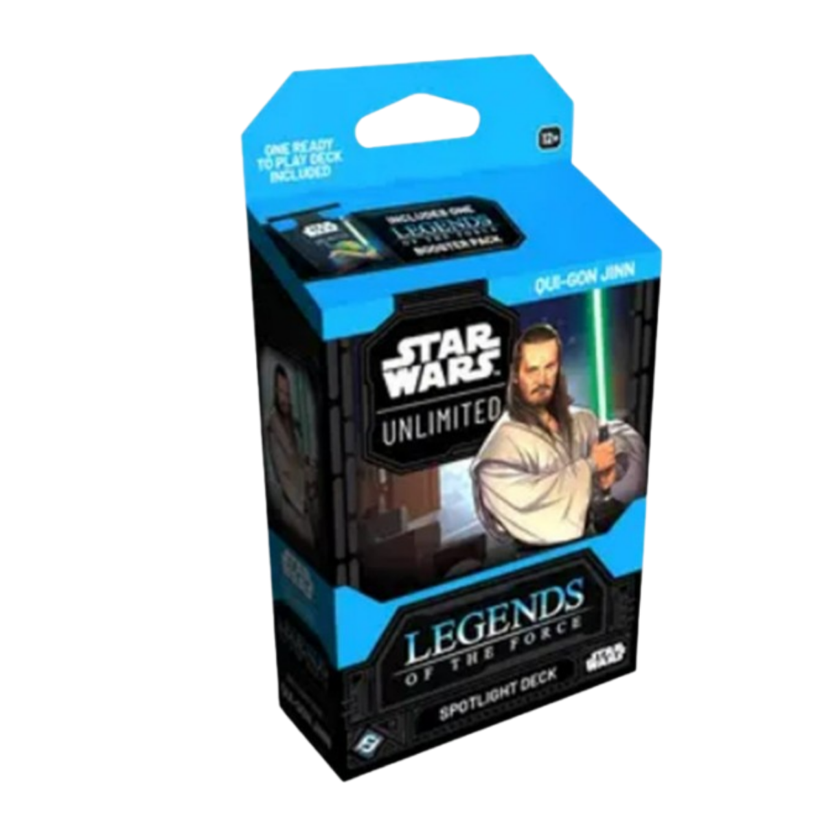 Star Wars Unlimited TCG Legends of the Force Spotlight Deck Qui Gon Jinn SWH0510EN-Qui-Gon-Jinn
