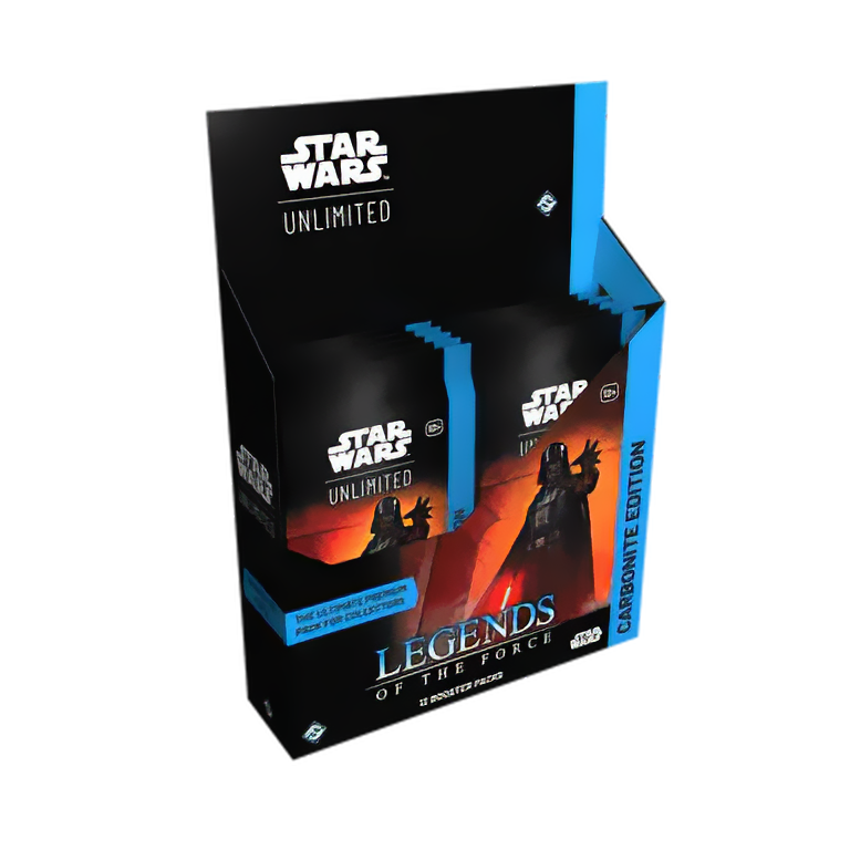 Star Wars Unlimited TCG Legends of the Force Carbonite Booster Display (12) SWH0506EN
