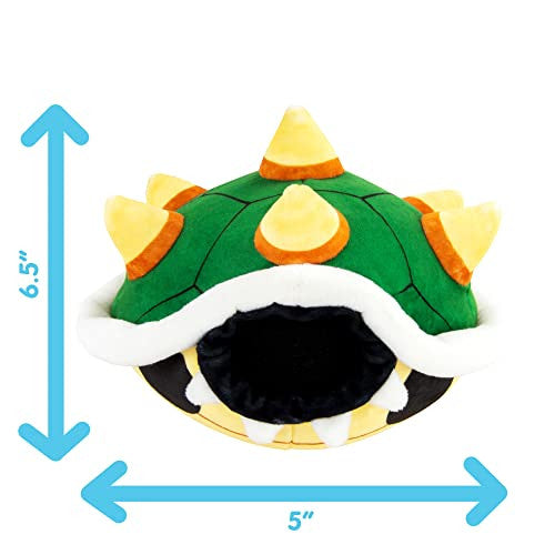 Tomy Club Mocchi-Mocchi Nintendo Super Mario Plush Toy Bowser Shell Plushie Squishy Plushies 6 Inch TM-T12420B