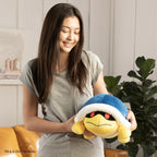 Tomy Club Mocchi- Super Mario Plush Buzzy Beetle Plushie Squishy Mario Toys and Cute Stuffed Animals Gaming Room Decor Video Game Collectibles 15 Inch TM-T12441B