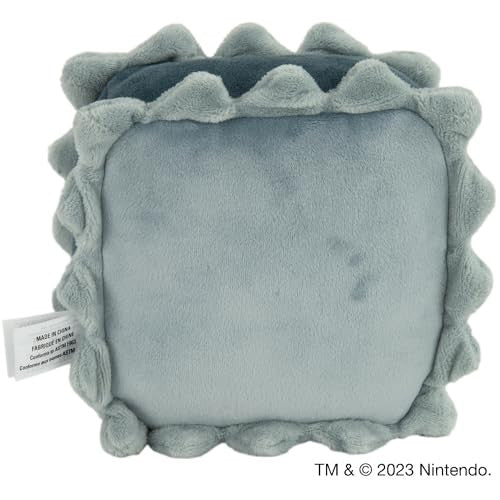 Tomy Club Mocchi Super Mario Plush Thwomp Plushie Squishy Mario Toys Plush Collectible Mario Figures Soft Plush Toys and Mario Room Decor 6 inch TM-T12443B