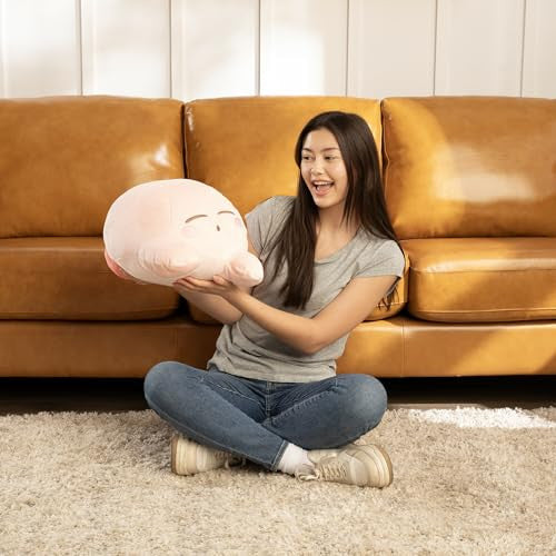Tomy Club Mocchi Suya Suya Kirby Plush Toy Sleeping Friend Kirby Plushie Soft and Squishy Video Game Collectibles for Valentines Day Gifts and Gaming Room Decor 15 Inch TM-T12451B
