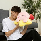 Tomy Club Mocchi- Kirby Plush Warpstar Kirby Plushie Squishy Kirby Toys Collectible Kirby Figures and Cute Stuffed Animals Soft Plush Toys and Kirby Room Decor 15 Inch TM-T12455