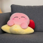 Tomy Club Mocchi- Kirby Plush Warpstar Kirby Plushie Squishy Kirby Toys Collectible Kirby Figures and Cute Stuffed Animals Soft Plush Toys and Kirby Room Decor 15 Inch TM-T12455