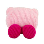 Tomy Nuiguru Knit Kirby Plush Hovering Kirby Plushie Knit Plushies Soft and Squishy Kawaii Plushies Toys Video Game Collectibles Gaming Room Decor 6 Inch TM-T12475