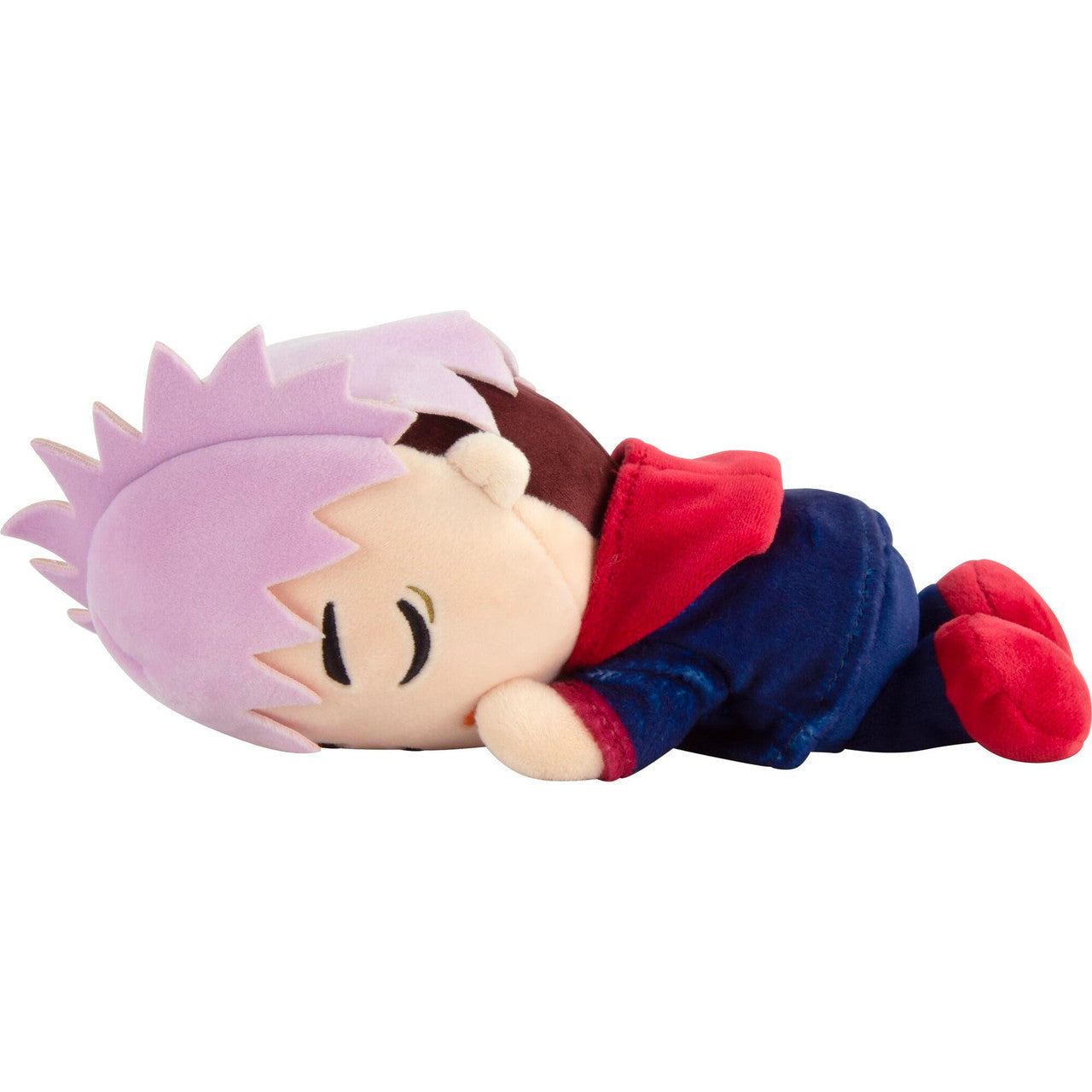 Tomy Club Mocchi Suya Suya Sleeping Friend Jujutsu Kaisen Plush Yuji Itadori Figure Plush Collectible JJK Figure Squishy Anime Plushies and Kawaii Toys 8 Inch TM-T12630