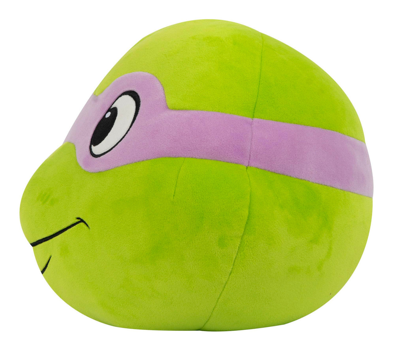 Tomy Club Mocchi Teenage Mutant Ninja Turtles Plush Toy Donatello Head Plushie Squishy TMNT Soft Toys Plush Collectible TMNT Figures Room Decor 15 Inch TM-T12640
