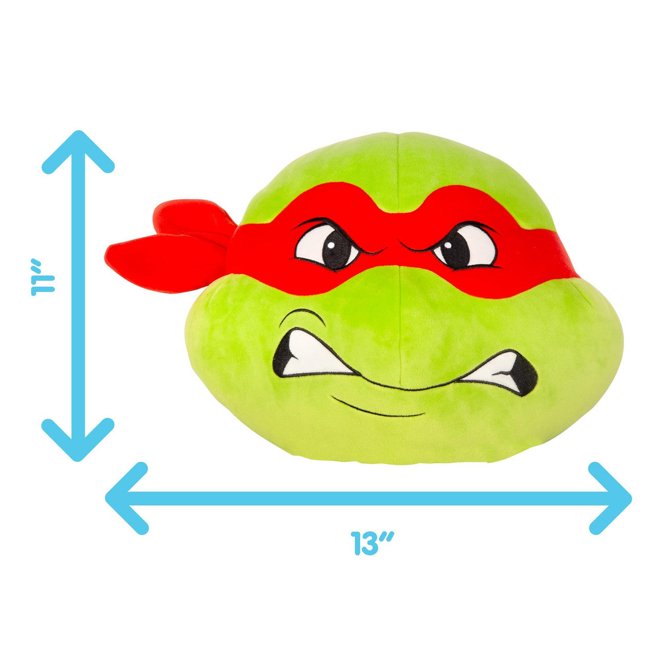 Tomy Club Mocchi Teenage Mutant Ninja Turtles Plush Raphael Ninja Turtle Plushie Teenage Mutant Ninja Turtles Toys Collectible TMNT Plush Toys for Display and Room Decor 15 inch TM-T12641