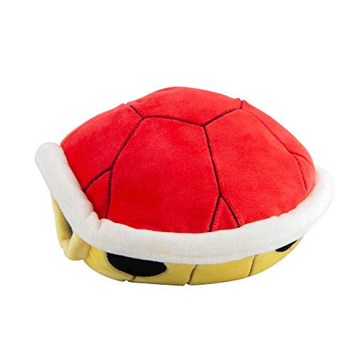 Tomy Club Mocchi Mario Kart Plush Red Shell Plushie Squishy Mario Toys and Cute Stuffed Animals for Gaming Room Decor Video Game Collectibles 6 Inch TM-T12702B