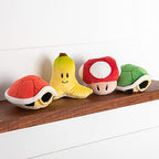 Tomy Club Mocchi Mario Kart Plush Red Shell Plushie Squishy Mario Toys and Cute Stuffed Animals for Gaming Room Decor Video Game Collectibles 6 Inch TM-T12702B