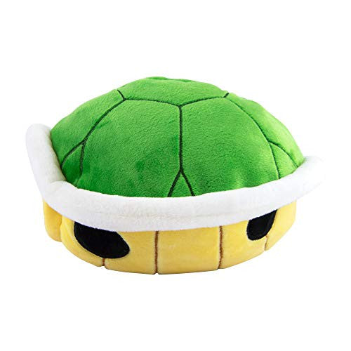 Tomy Club Mocchi Mario Kart Plush Green Shell Plushie Squishy Mario Toys and Cute Stuffed Animals for Gaming Room Decor Video Game Collectibles 6 Inch TM-T12704B